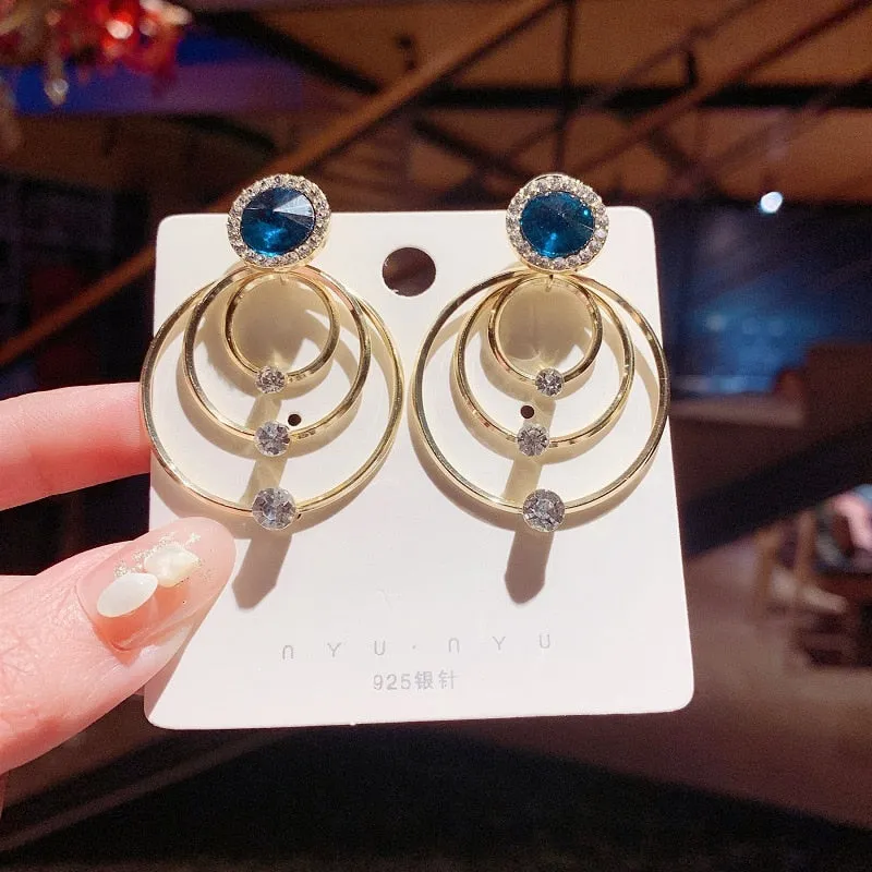 White Pearl Drop Earrings