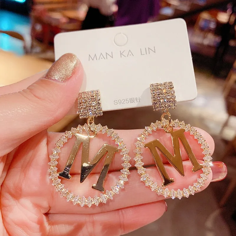 White Pearl Drop Earrings