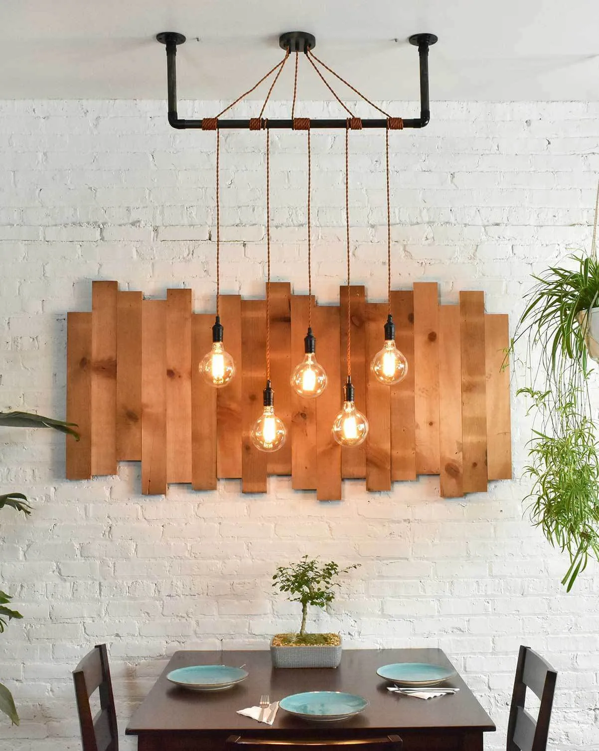 Wrap Chandelier: Design Your Own 5 Pendant